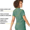 image:imageCarhartt CrossFlex Scrubs for Women VNeck Scrub TopsSea Pine