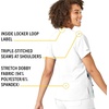 image:imageCarhartt CrossFlex Scrubs for Women VNeck Scrub TopsWhite