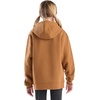 image:imageCarhartt Girls Hooded Pullover SweatshirtCarhartt Brown