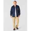 image:imageCarhartt Mens 105532 Rugged Flex Relaxed Fit Canvas FleeceLined SnapNavy