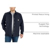 image:imageCarhartt Mens 105532 Rugged Flex Relaxed Fit Canvas FleeceLined SnapNavy