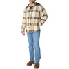image:imageCarhartt Mens 107011 Rugged Flex Relaxed Fit Flannel Fleece Lined HCobblestone