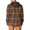 image:imageCarhartt Mens 107011 Rugged Flex Relaxed Fit Flannel Fleece Lined HDark Brown