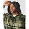 image:imageCarhartt Mens 107011 Rugged Flex Relaxed Fit Flannel Fleece Lined HForestry Green
