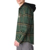 image:imageCarhartt Mens 107011 Rugged Flex Relaxed Fit Flannel Fleece Lined HForestry GreenBlack