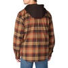 image:imageCarhartt Mens 107011 Rugged Flex Relaxed Fit Flannel Fleece Lined HHomestead Red