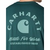 image:imageCarhartt Mens 107317 Irvine Relaxed Work TShirtDark Harbor Teal