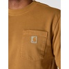 image:imageCarhartt Mens Durham Garment Dyed Crewneck SweatshirtCarhartt Brown