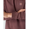 image:imageCarhartt Mens Durham Garment Dyed Crewneck SweatshirtDark Sepia