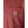 image:imageCarhartt Mens Durham Garment Dyed Crewneck SweatshirtDark Spice Red