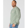 image:imageCarhartt Mens Durham Garment Dyed Crewneck SweatshirtGreen Slate