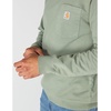 image:imageCarhartt Mens Durham Garment Dyed Crewneck SweatshirtGreen Slate
