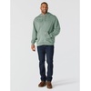 image:imageCarhartt Mens Durham Garment Dyed Logo SweatshirtGreen Slate