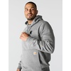 image:imageCarhartt Mens Force Relaxed Fit Lightweight Logo Graphic Sweatshirt Asphalt Heather Large