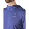 image:imageCarhartt Mens Force Sun Defender Relaxed Logo HoodieRanchers Sky Heather