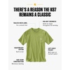image:imageCarhartt Mens Iconic K87 Pocket TShirt CloseoutAlgae Green