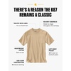 image:imageCarhartt Mens Iconic K87 Pocket TShirt CloseoutBeach Heather