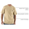 image:imageCarhartt Mens Iconic K87 Pocket TShirt CloseoutBeach Heather