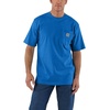 image:imageCarhartt Mens Iconic K87 Pocket TShirt CloseoutBeacon Blue Heather