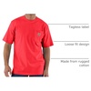 image:imageCarhartt Mens Iconic K87 Pocket TShirt CloseoutBittersweet