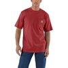 image:imageCarhartt Mens Iconic K87 Pocket TShirt CloseoutCrabapple Heather