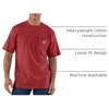 image:imageCarhartt Mens Iconic K87 Pocket TShirt CloseoutCrabapple Heather
