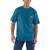 image:imageCarhartt Mens Iconic K87 Pocket TShirt CloseoutDeep Lagoon Heather