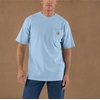 image:imageCarhartt Mens Iconic K87 Pocket TShirt CloseoutFog Blue