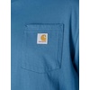 image:imageCarhartt Mens Iconic K87 Pocket TShirt CloseoutHorizon Blue
