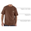 image:imageCarhartt Mens Iconic K87 Pocket TShirt CloseoutMocha Heather