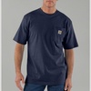 image:imageCarhartt Mens Iconic K87 Pocket TShirt CloseoutNavy Heather