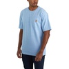 image:imageCarhartt Mens Iconic K87 Pocket TShirt CloseoutPowder Blue Nep