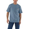 image:imageCarhartt Mens Iconic K87 Pocket TShirt CloseoutThundercloud Heather