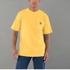 image:imageCarhartt Mens Iconic K87 Pocket TShirt CloseoutVivid Yellow Heather