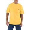 image:imageCarhartt Mens Iconic K87 Pocket TShirt CloseoutVivid Yellow Heather