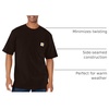 image:imageCarhartt Mens Iconic K87 Pocket TShirt CloseoutWalnut