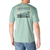 image:imageCarhartt Mens Irvine Relaxed Frontiers TShirtGreen Slate