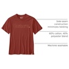image:imageCarhartt Mens Irvine Relaxed Logo TShirtSpice Red