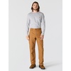 image:imageCarhartt Mens Loose Straight Washed Duck Lined DungareeCarhartt Brown