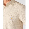image:imageCarhartt Mens Montana Bozeman Relaxed Ss Plaid ShirtCobblestone Bandana Print