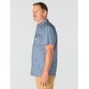image:imageCarhartt Mens Montana Bozeman Relaxed Ss Plaid ShirtIron Blue Bandana Print