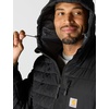 image:imageCarhartt Mens Rain Defender Relaxed Fit Lightweight Insulated Hooded JacketBlack