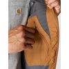 image:imageCarhartt Mens Rain Defender Relaxed Fit Lightweight Insulated Hooded JacketCarhartt Brown