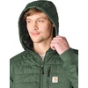image:imageCarhartt Mens Rain Defender Relaxed Fit Lightweight Insulated Hooded JacketForestry Green