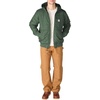 image:imageCarhartt Mens Rain Defender Relaxed Fit Lightweight Insulated Hooded JacketForestry Green
