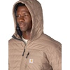 image:imageCarhartt Mens Rain Defender Relaxed Fit Lightweight Insulated Hooded JacketStone Brown