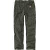 image:imageCarhartt Mens Relaxed Straight Rigby Doublefront DungareeMoss