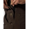 image:imageCarhartt Mens Washed Duck Insulated Bib OverallDark Brown