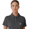 image:imageCarhartt Scrubs C12119 Womens Rugged Flex RSCU Modern Fit LightweigPewter