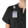 image:imageCarhartt Scrubs C12213 Womens Force Modern Fit Notch Neck Tunic TopBlack